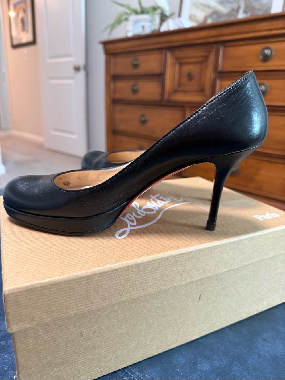 Christian Louboutin Black Pumps - Picture 8 of 11